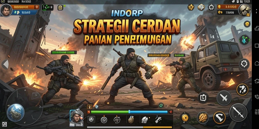 Tampilan gameplay menarik dari INDORP menampilkan strategi yang mendebarkan.