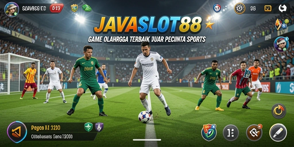 Tangkapan layar gameplay <strong>JAVASLOT88</strong> yang menampilkan aksi olahraga yang seru.