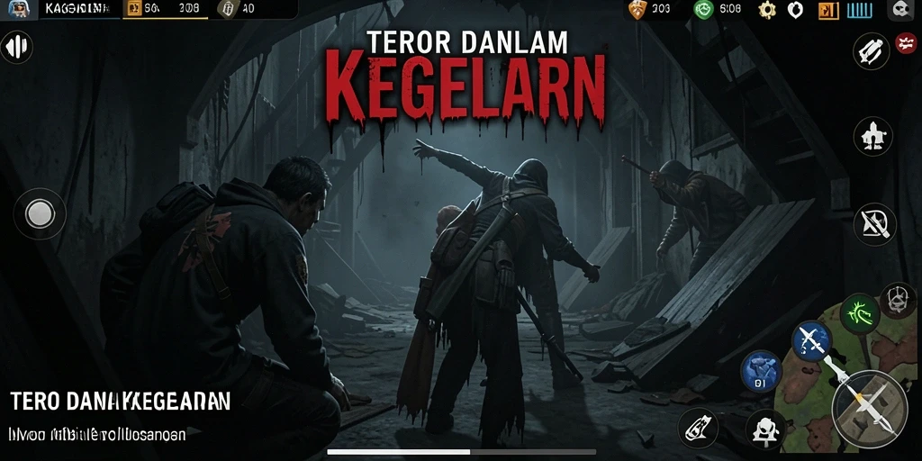 Gameplay KAGANDAN yang menakutkan dan penuh ketegangan di kegelapan.