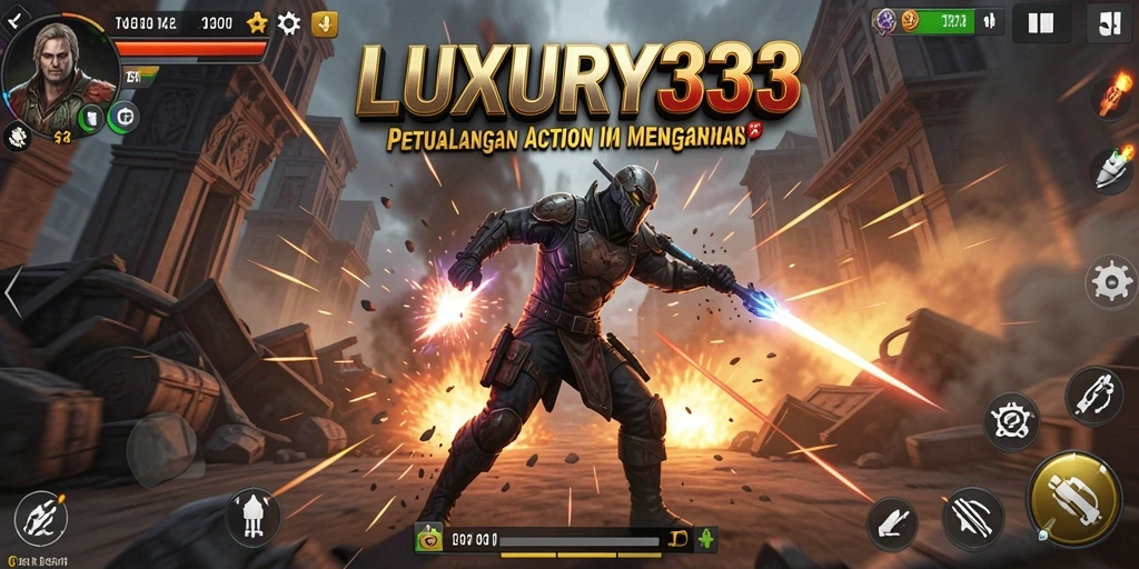 Tampilan gameplay LUXURY333 yang menegangkan dan penuh aksi.