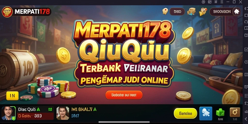 Tampilan gameplay seru QiuQiu di MERPATI178.