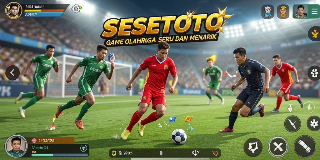 Tampilan gameplay SESETOTO yang seru dengan grafis menarik.